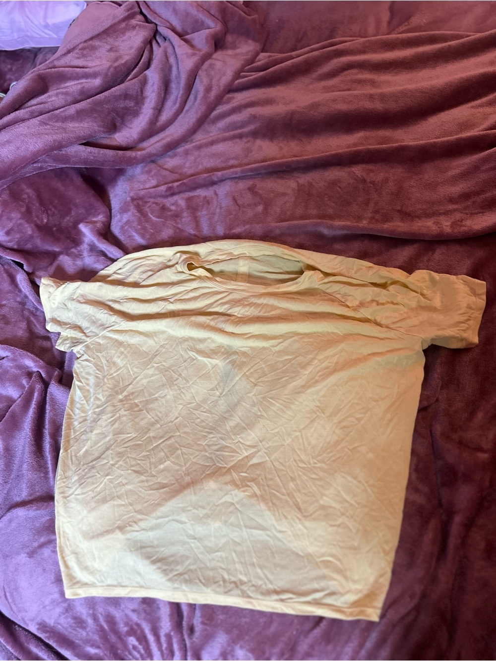 JoyLab Short Sleeve Tee in Pale Yellow